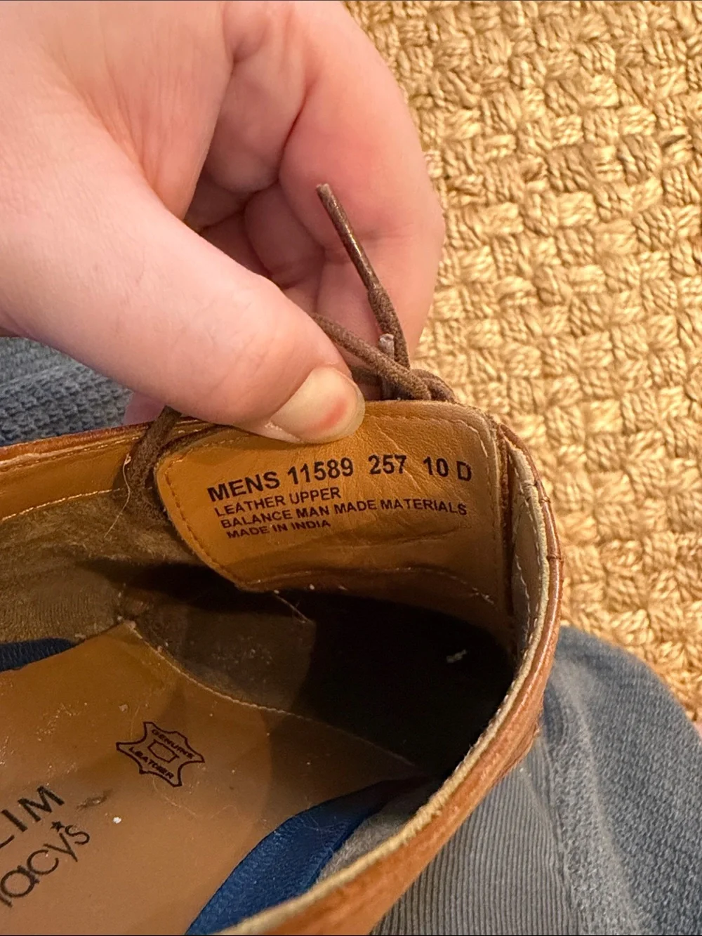 Florsheim Marino Cap Toe Oxford — Saddle Tan